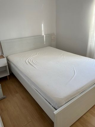 Cama Malm Ikea Blanca