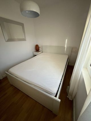Cama Malm Ikea Blanca