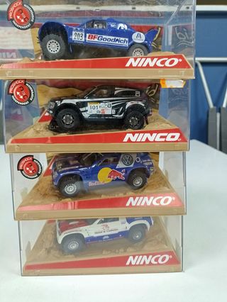 COCHES SLOT NINCO 4X4 OFF ROAD RAID A ESTRENAR