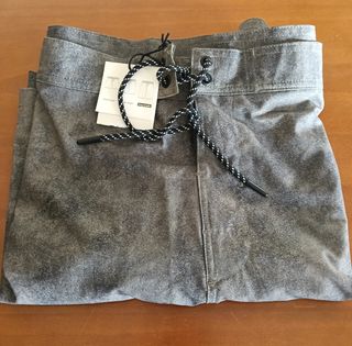 Bañador Zara Jaspeado Gris Oscuro