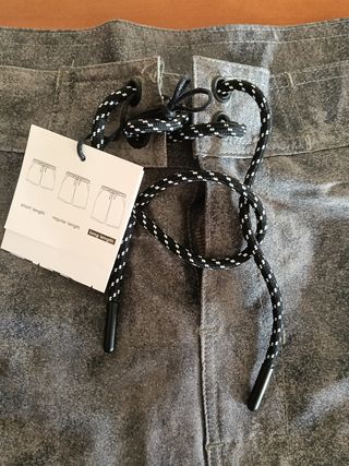 Bañador Zara Jaspeado Gris Oscuro