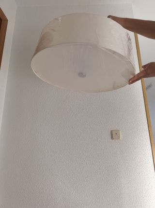 Lámparas de salón plateadas y blancas
Negociables 