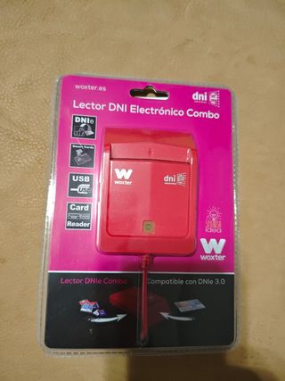 Lector DNI Electrónico Combo Woxter