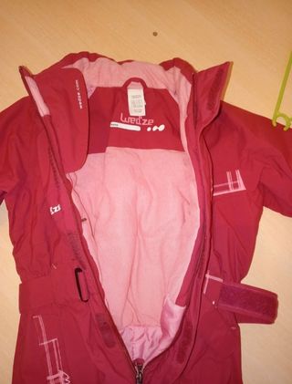 Mono de nieve para niña 6 años