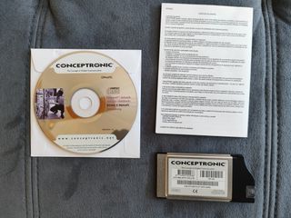 Tarjeta PCMCIA Conceptronic 10/100 Mbps