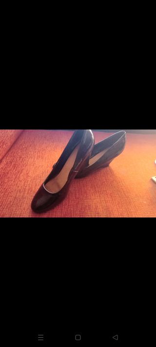 Zapatos de tacón negros para ceremonia