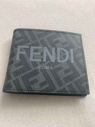 Portafoglio nero Fendi