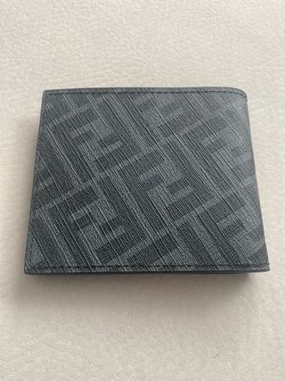 Portafoglio nero Fendi