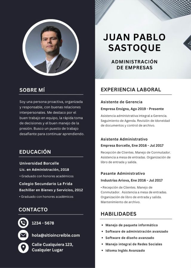 Creación De Currículums