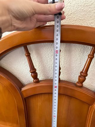 Cabecero de cama de madera