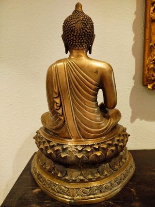 Escultura Buda Bronce