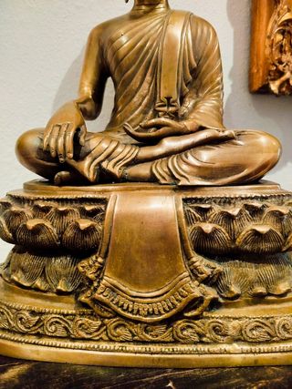 Escultura Buda Bronce