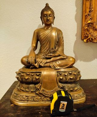 Escultura Buda Bronce