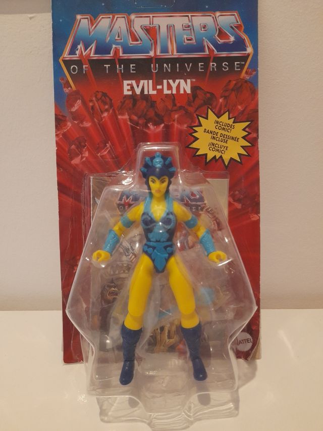 Masters del Universo Evil-Lyn con cómic.
