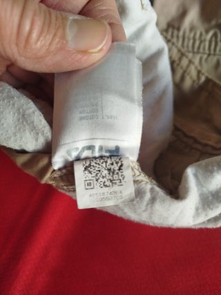 Pantalón corto Fila Beige