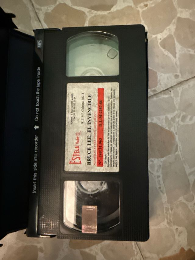 VHS Bruce Lee El Invencible