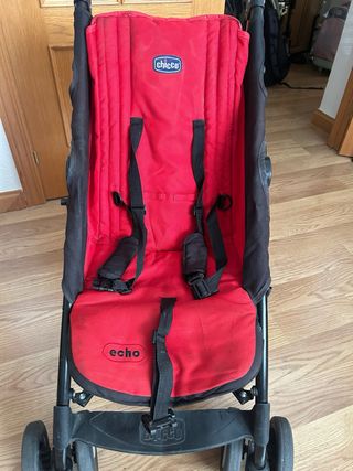 Cochecito Chicco Echo Rojo , tipo paraguas