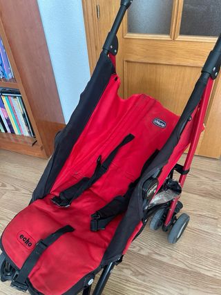 Cochecito Chicco Echo Rojo , tipo paraguas