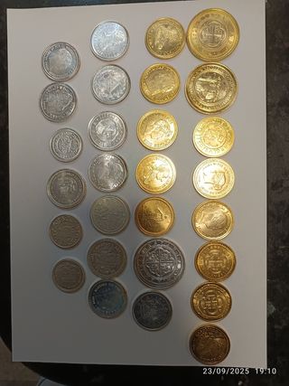 Lote Monedas Réplicas Oficiales FNMT España