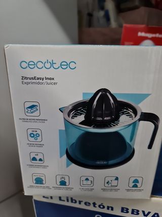 Exprimidor Cecotec ZitrusEasy Inox