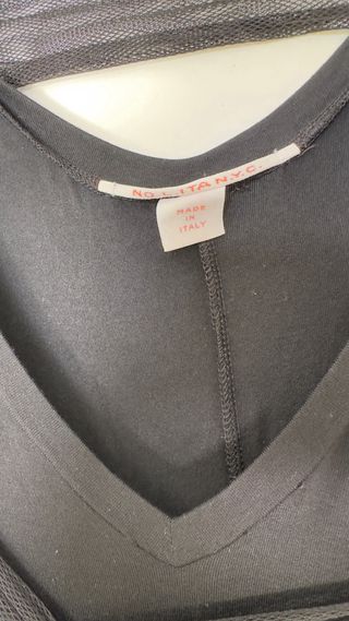 Vestido largo L.I.T.A N.Y.C. negro