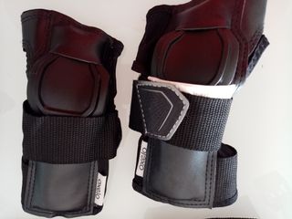 Juego protecciones patinaje + casco - Adulto
