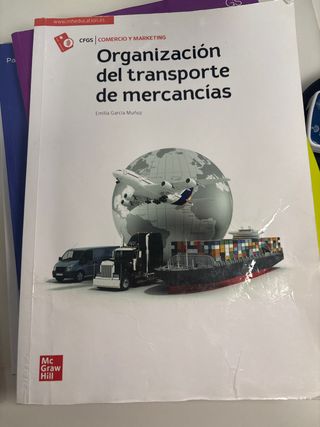libro organizacion del transporte de mercancias