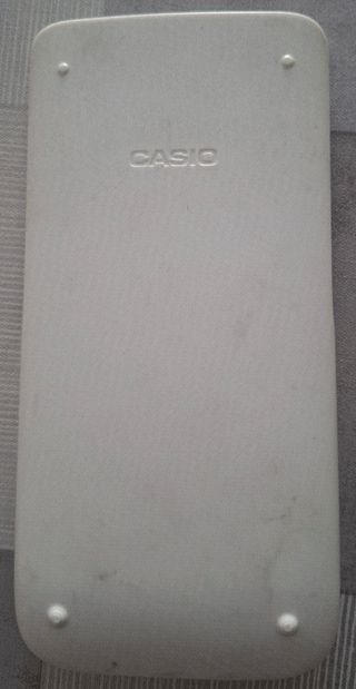 Tapa Calculadora Científica Casio Blanca