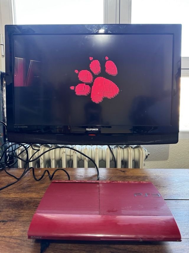 PS3 Super Slim Edición Roja