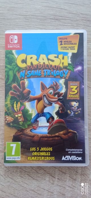 Crash Bandicoot N. Sane Trilogy Nintendo Switch