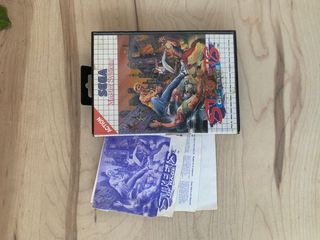 Juego Sega Master System Streets of Rage