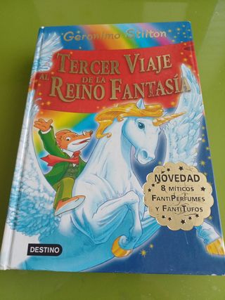 Lote 5 volúmenes Geronimo Stilton