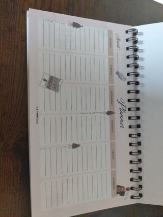 Agenda Semanal Harry Potter