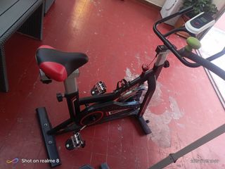 Bicicleta estática y stepper
