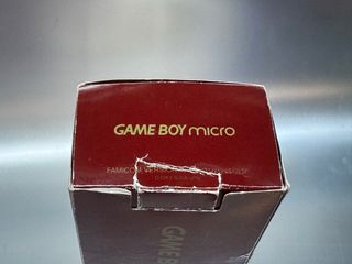 Game Boy Micro Edición Mario 20 Aniversario