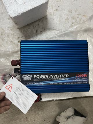 Inversor de Corriente 1200W Carbest