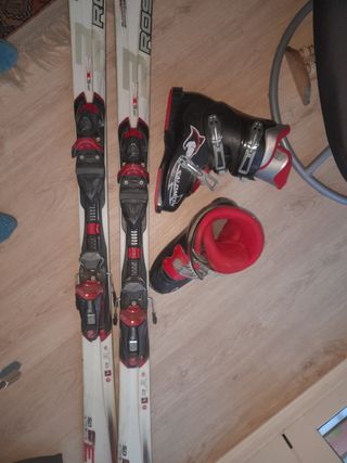 Esquís Rossignol 170cm , Botas Salomon Talla 38