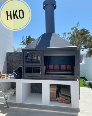 Barbacoa Parrilla HORNO XCVB-1234