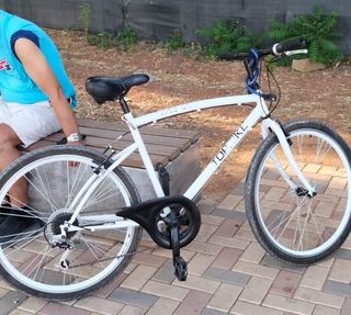 Bicicleta Topbike Blanca