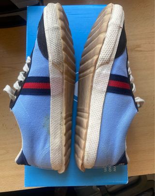 Zapatillas El Ganso Azul y Negro