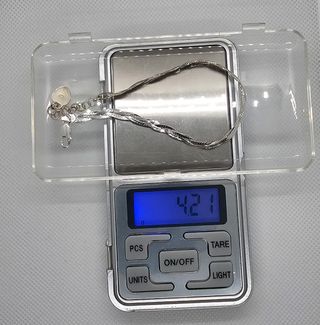Pulsera Trenzada Plata 925