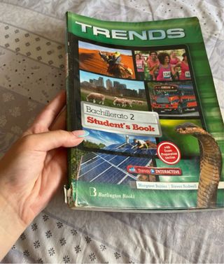 libro inglés 2 bachillerato trends burlington