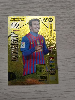 Carta Fútbol Messi Adrenalyn 2011-12