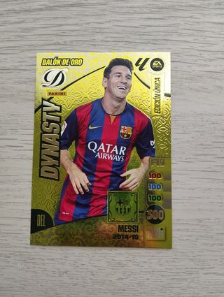 Carta Fútbol Messi Adrenalyn 2014-15