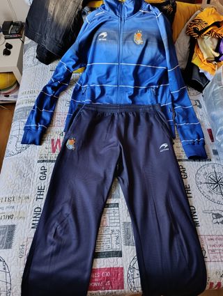 Chándal Real Sociedad Astore 2010/2011 ORIGINAL.