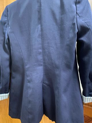 Chaqueta Zara Azul Marino Talla xs.