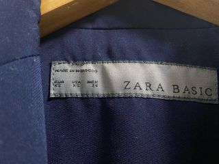 Chaqueta Zara Azul Marino Talla xs.