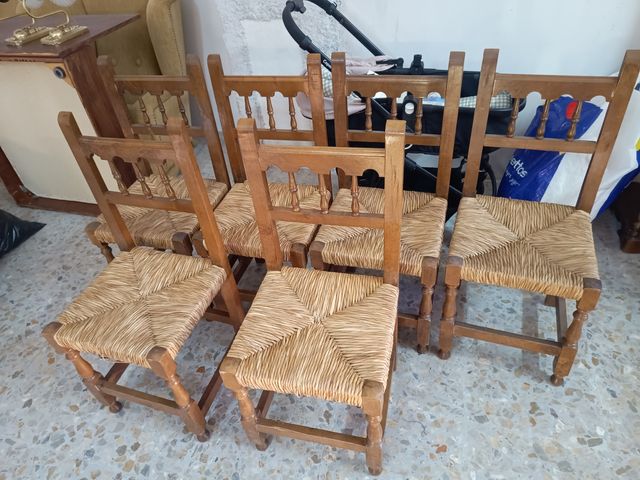 Sillas de anea - Precio por unidad