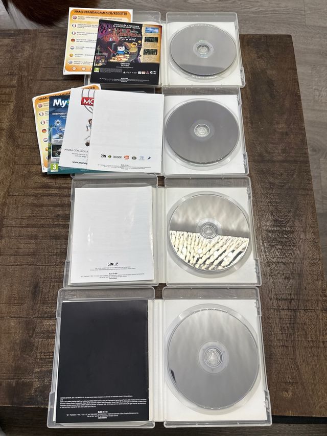 4 Juegos Ben 10 PS3 pal Esp