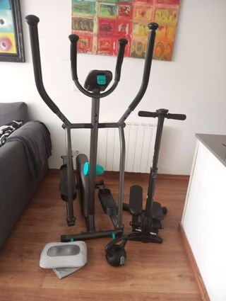 Elíptica, Step, Pesa y Masajeador